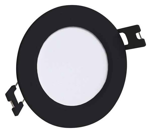 Corp de iluminat LED încastrat Rabalux 71224 SHAUN LED/3W/230V d. 9 cm negru