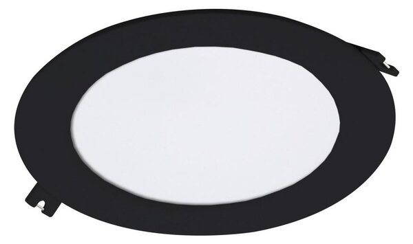 Corp de iluminat LED încastrat Rabalux 71226 SHAUN LED/12W/230V d. 17 cm negru