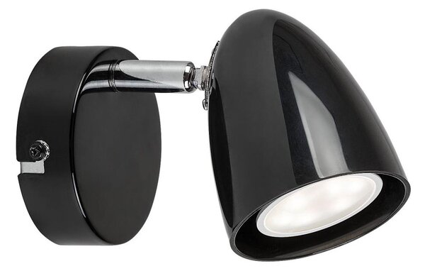 Spot de perete Rabalux 73015 PERICO 1xGU10/5W/230V negru