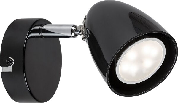 Spot de perete Rabalux 73015 PERICO 1xGU10/5W/230V negru