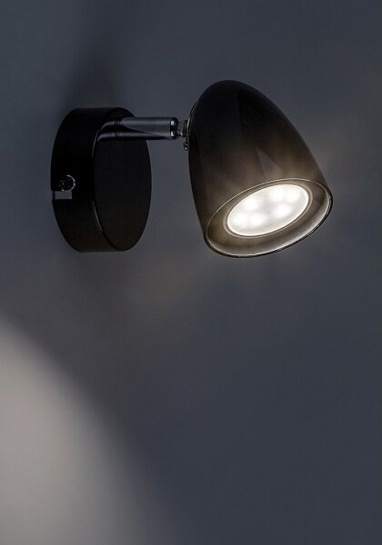 Spot de perete Rabalux 73015 PERICO 1xGU10/5W/230V negru