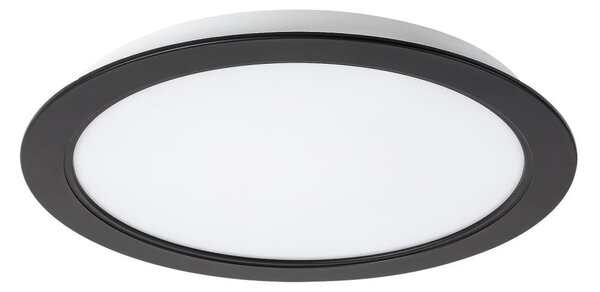 Corp de iluminat LED încastrat Rabalux 71227 SHAUN LED/18W/230V d. 22 cm negru