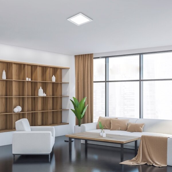 Corp de iluminat LED încastrat Rabalux 71223 SHAUN LED/18W/230V 22x22 cm alb