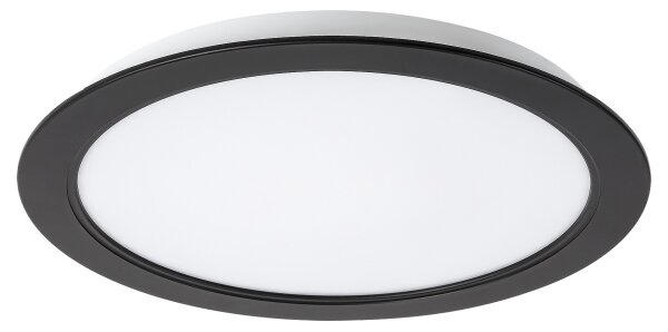 Corp de iluminat LED încastrat Rabalux 71243 SHAUN LED/18W/230V d. 22 cm negru