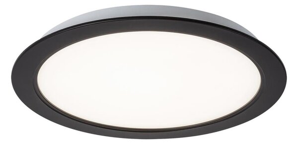 Corp de iluminat LED încastrat Rabalux 71243 SHAUN LED/18W/230V d. 22 cm negru