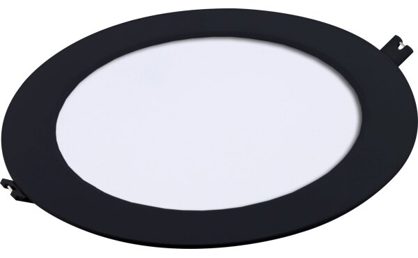 Corp de iluminat LED încastrat Rabalux 71243 SHAUN LED/18W/230V d. 22 cm negru