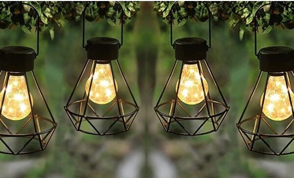 Pendul LED solar LED/0,1W/1,2V d. 13 cm