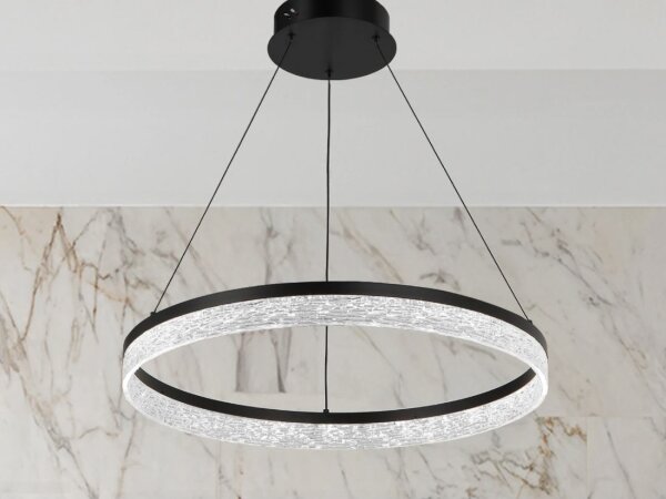 Lustră LED dimerizabilă pe cablu ALIANZ, 60W/230V, 3000-6000K, cu telecomandă
