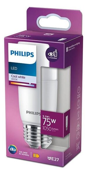 Bec LED Philips E27/9,5W/230V 4000K