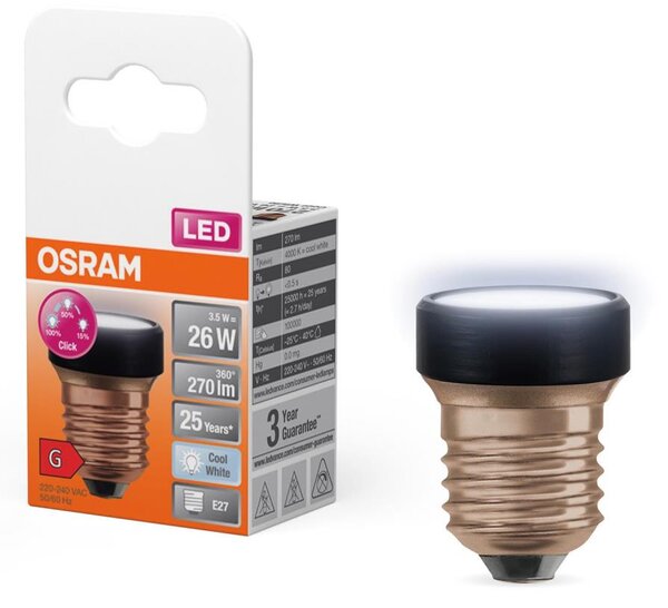 Bec LED dimabil Osram E27/3,5W/230V 4000K