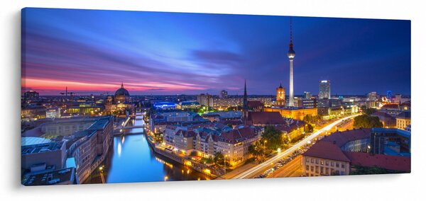 Tablou - Cerul albastru la Berlin (120x50 cm)