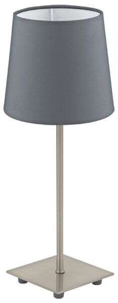 Lampă LED de masă Eglo 54906 1xE14/6W/230V gri/crom