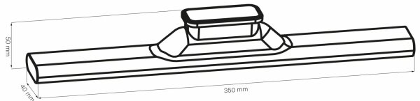 LED iluminator subliniar LED/2,5W/5V USB 2700K/4000K/6500K 35 cm alb