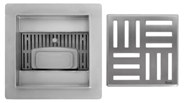 Rigola dus REA CROSS Nickel Brush 12x12
