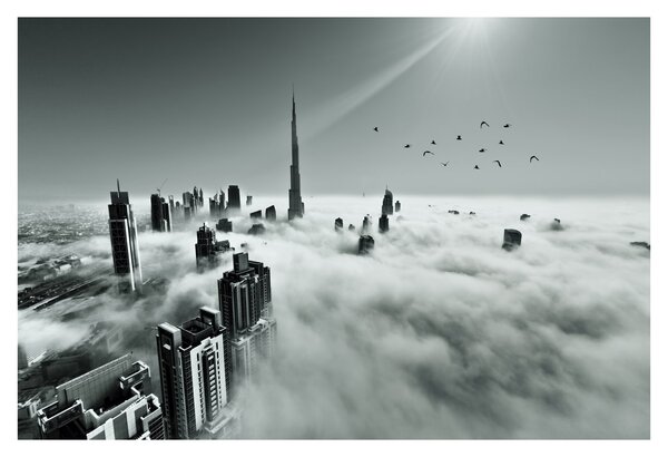 Tablou - Zgârie-nori, dubai (90x60 cm)