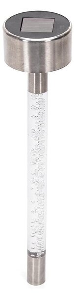 Lampă LED solară Aigostar LED/0,006W/1,2V 36,7cm crom 6500K IP44
