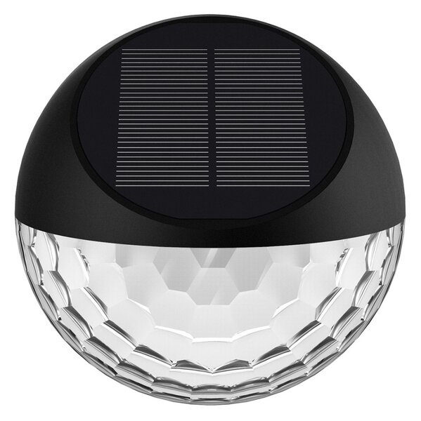 Aplică LED RGB solară Aigostar LED/2W/1,2V negru IP44