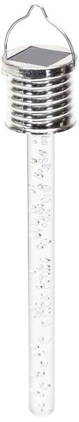 Lampă LED solară Aigostar LED/0,006W/1,2V crom 2700K IP44