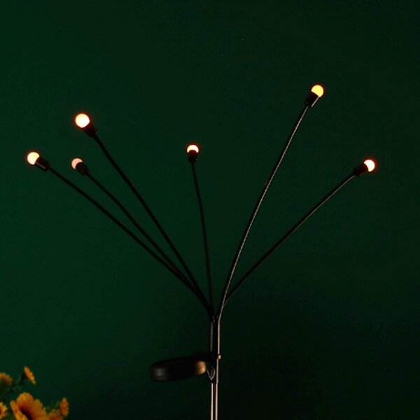 Lampă LED RGB solară decorativă Aigostar LED/0,04W/1,2V 68,5cm IP44