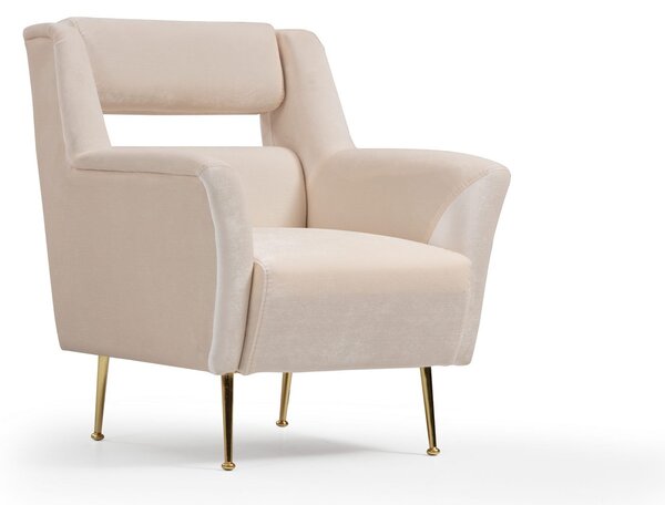 Atelier Del Sofa, Fotoliu Fatima crem 79/76/93 cm