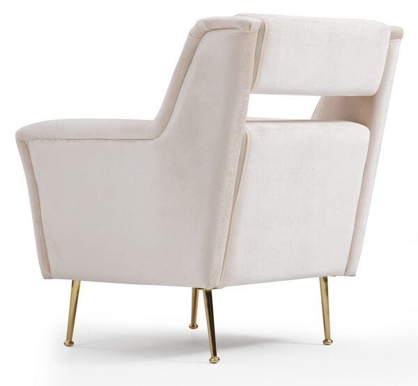 Atelier Del Sofa, Fotoliu Fatima crem 79/76/93 cm
