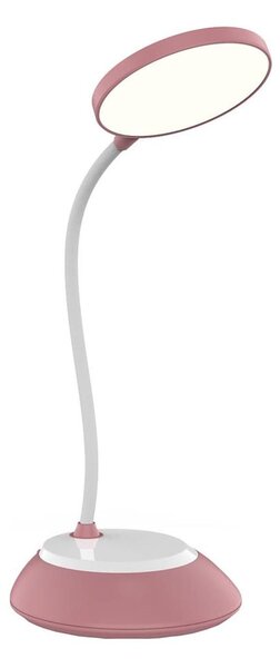 Lampă LED reîncărcabilă dimabilă de masă VISUA LED/5W/5V 3000-5000K roz