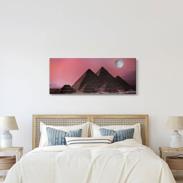 Tablou - Piramidă, Giza, Egipt (120x50 cm)