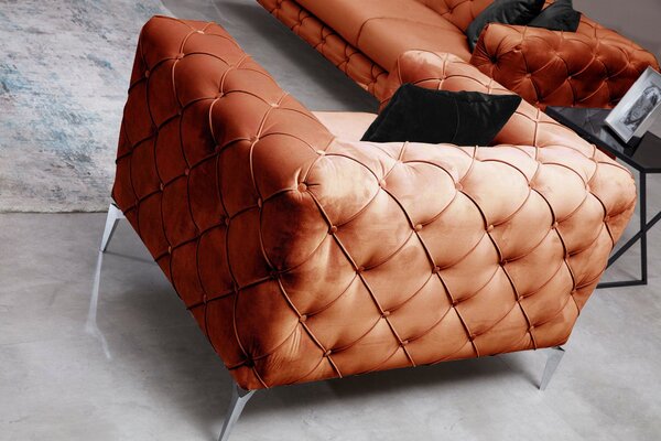 Atelier Del Sofa, Fotoliu Feray portocaliu 108/90/70 cm