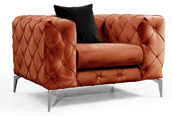 Atelier Del Sofa, Fotoliu Feray portocaliu 108/90/70 cm