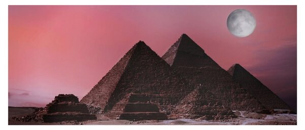 Tablou - Piramidă, Giza, Egipt (120x50 cm)