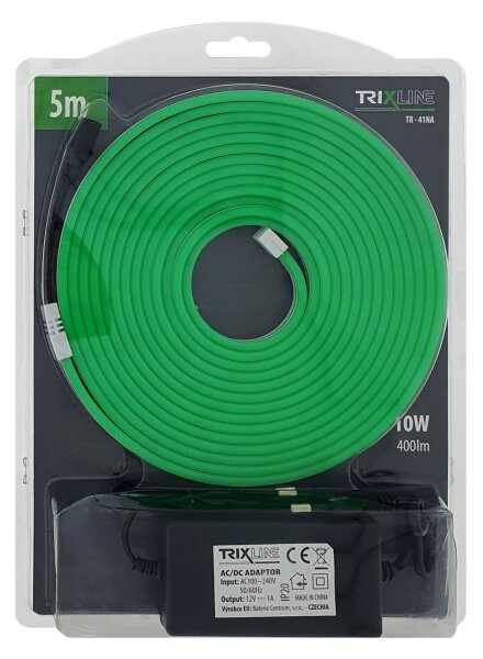 Bandă LED flexibilă NEON LED/10W/230V 5 m IP65 verde