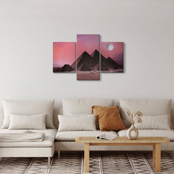 Tablou - Piramidă, Giza, Egipt (90x60 cm)