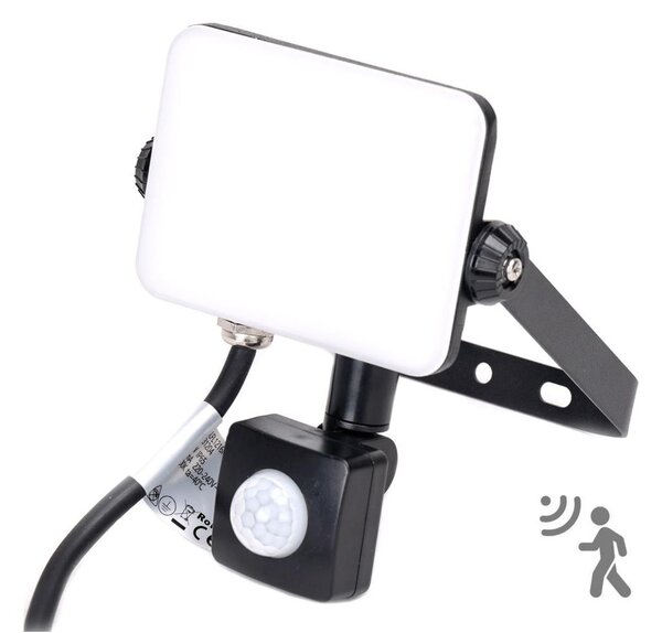 Proiector LED cu senzor Aigostar LED/20W/230V 4000K IP65 negru