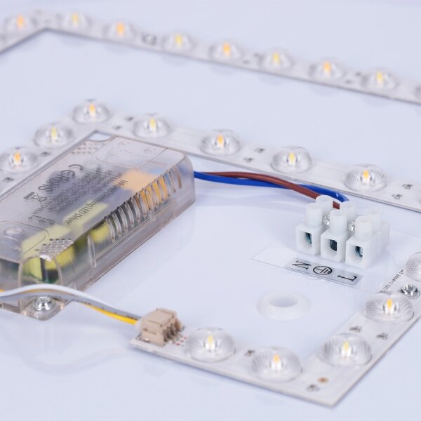 Brilagi - plafonieră LED dimabilă LUCIA LED/60W/230V diam. 59 cm gri + telecomandă