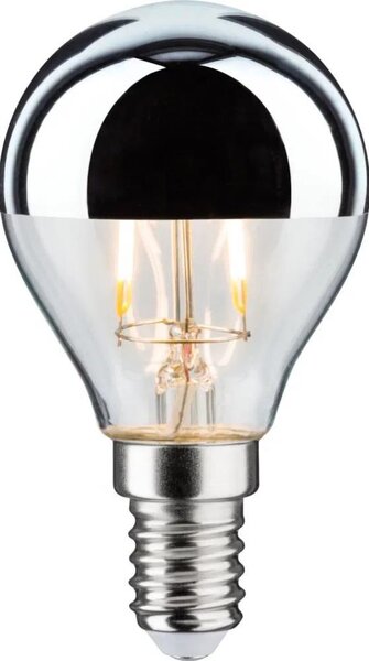 Bec LED cu cap sferic oglindit Paulmann 28663 CROWN E14/2,6W/230V 2700K