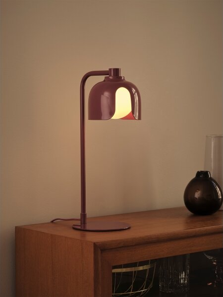 Osram - Lampă de masă Decor Corolle 1xG9/20W/230V roșie
