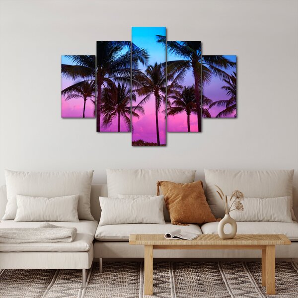 Tablou - Palmieri din Miami (150x105 cm)