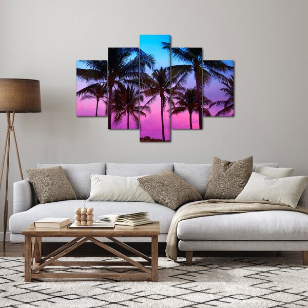 Tablou - Palmieri din Miami (150x105 cm)