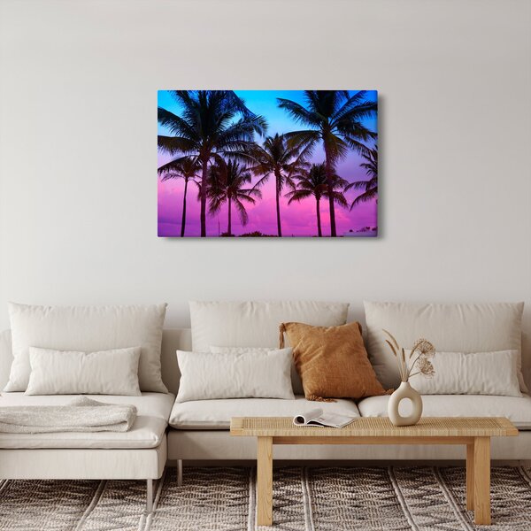 Tablou - Palmieri din Miami (90x60 cm)