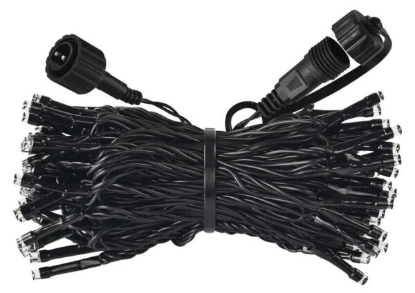 Ghirlandă luminoasă LED pentru exterior, 5 m, 50 LED, IP44, alb cald