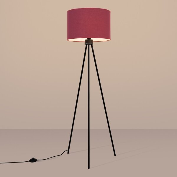 Lampadar NEVIA Sollux SL.1856 1xE27/15W/230V, roșu