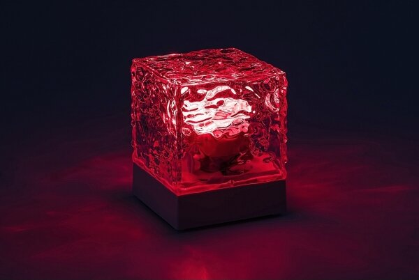 Lampă LED RGB reîncărcabilă de masă Rabalux 76022 CUBIKO LED/1W/5V + telecomandă