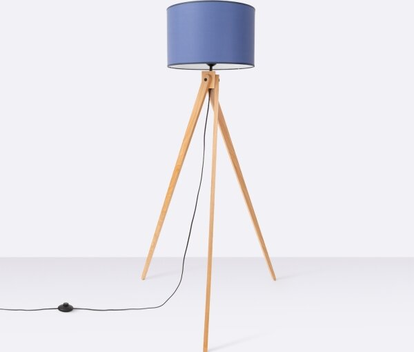 Lampă de podea Sollux NATT SL.1906, 1xE27/15W/230V, albastră