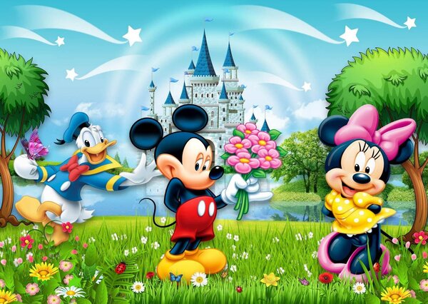 Fototapete Copii, Povestea lui Mickey Mouse Art.030054
