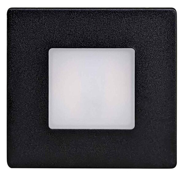 Aplica LED de exterior pentru scări LED/1,7W/230V 3000/4000/6000K IP54 neagră