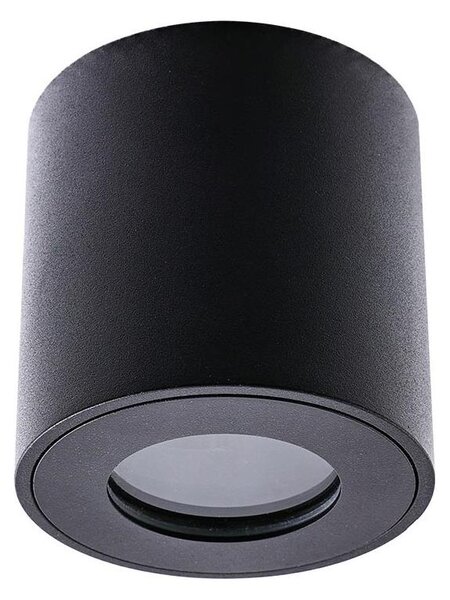 Spot pentru baie Emithor 48621 ALMAN 1xGU10/35W/230V IP44 negru