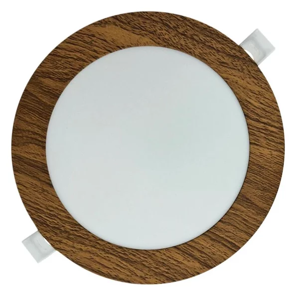Corp de iluminat LED încastrat CIRCLE LED/12W/230V 4200K 16,7 cm maro