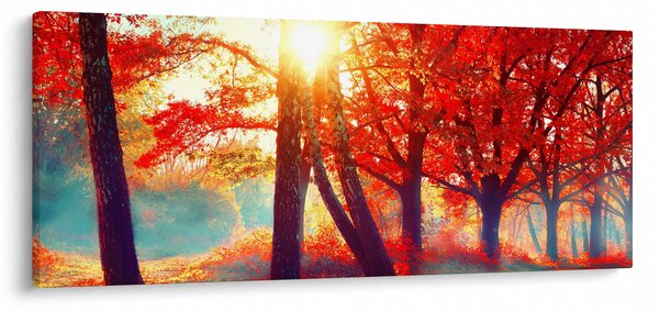 Tablou - Peisaj de toamnă (120x50 cm)