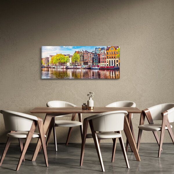 Tablou - Case dansatoare, Amsterdam (120x50 cm)