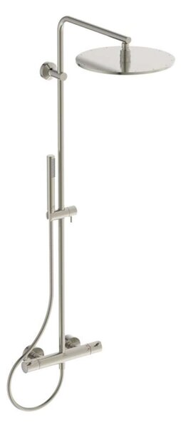 Ideal Standard CeraTherm - Set de duș cu termostat, diametru 30 cm, oțel A7589GN